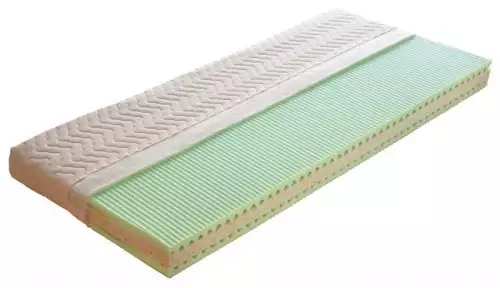 Pohodlná sendvičová matrace střední tvrdost 200 x 90 cm Dora