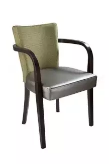 Dřevěná jídelní židle s područkami Jiří 317323