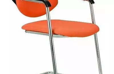 Elegantní konferenční židle čalouněná Mia cantilever