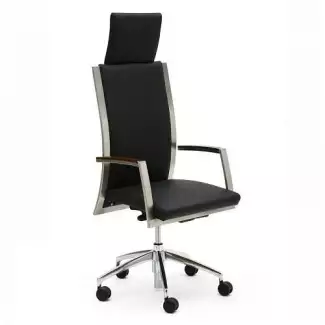 Kancelářská židle s podpěrkou hlavy Ferdinand UNA II.