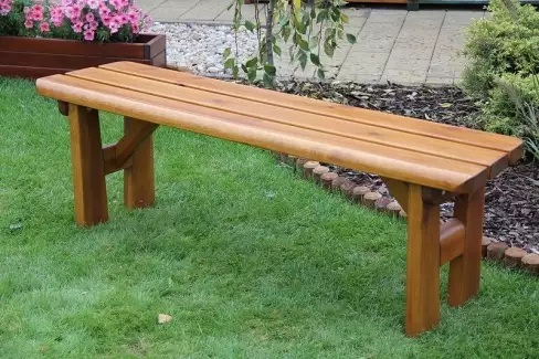 Masivní lavice bez opěrky Finland