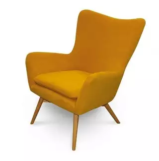 Křesílko v jedinečném tvaru Flora