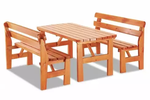 Sestava zahradního nábytku z borovice FRANCE
