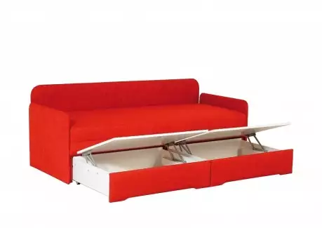 Multifunkční rozkládací pohovka s úložným prostorem Fred