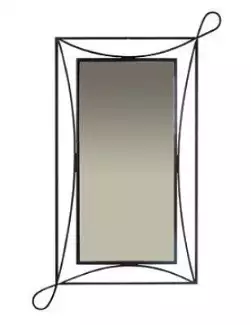 Zrcadlo s kovaným rámem Saida