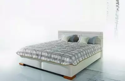 Luxusní manželská postel s úložným prostorem v čele Gabriela