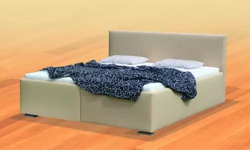 Extra vysoká manželská postel - dvojlůžko  GRANDE