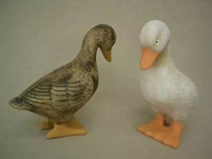 Keramická divoká husa vhodná na zahradu