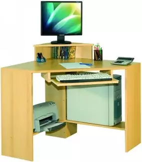 Jednoduchý malý PC počítačový stůl rohový AKCE Jan