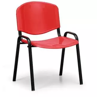 Jednoduchá konferenční židle Star - plastová