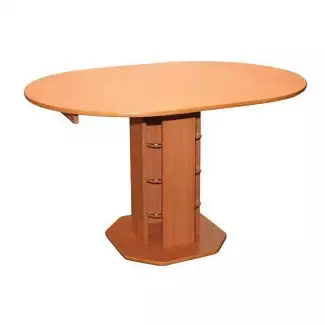 Jídelní stůl kulatý - rozkládací, JS 621, skladem!