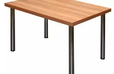 Jídelní stůl -110x70 cm s chromovanými nohami JS 625