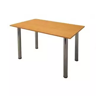 Jídelní stůl s chromovýma nohama s rozměry 110x70 cm, JS626 skladem!