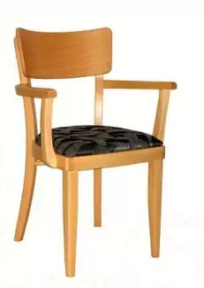 Jídelní židle s čalouněným sedákem Anna 562323