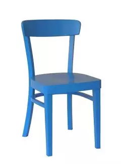 Jídelní židle - modrá barva Hela 502113 