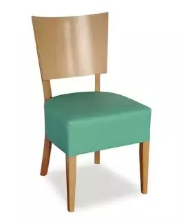 Jídelní židle v potahu z koženky Kristýna 032313