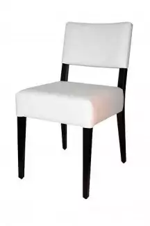 Jídelní židle - bílá koženka + wenge Tereza 266313