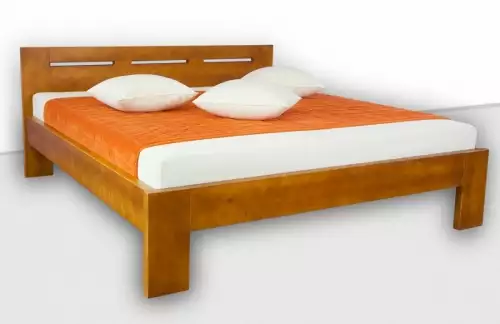 Manželská postel z masivu JORGA