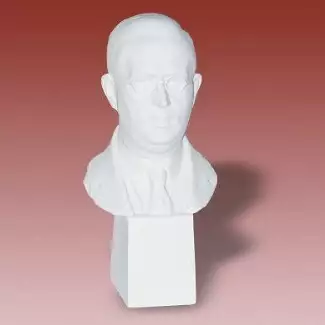 Dekorativní figura dlouhá 7,5 cm Josef Čapek - busta