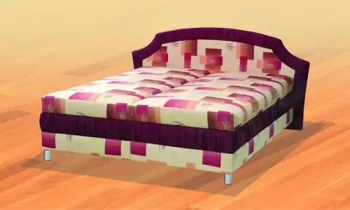 Čalouněná manželská postel Kamila