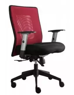 Kancelářská židle červená, skladem! Pavel
