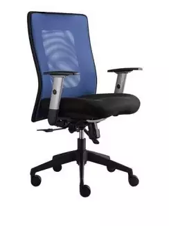 Kancelářská židle modrá, skladem! Pavel