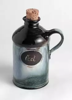 Karafa rovná olej v různých barvách