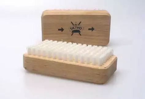 Kartáč Skivo nylon bílý na voskování lyží