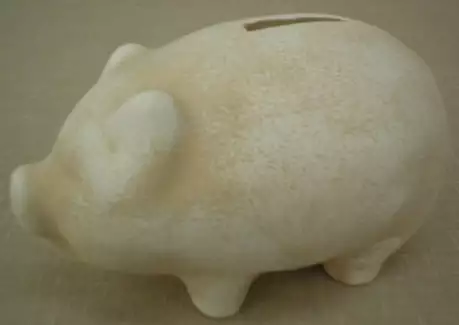 Ozdobná bytová keramika kasička prasátko