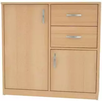 Komoda se zásuvkami a praktickými skříňkami KC 4