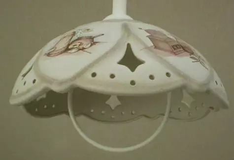 Keramický bytový lustr stahovací III