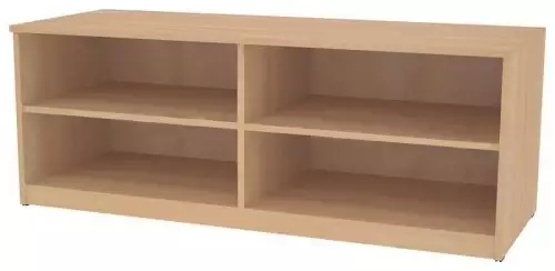 TV stolek se čtyřmi praktickými otevřenými přihrádkami KM 10