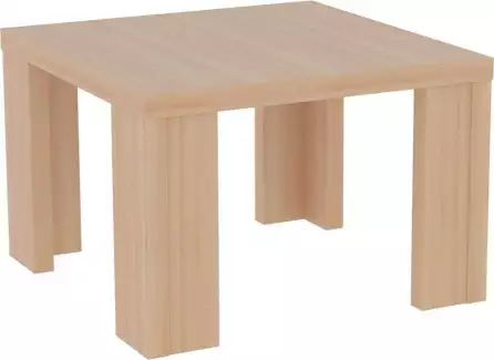 Konferenční stolek s deskou čtvercového tvaru, tloušťka lamina 36 mm KN 13