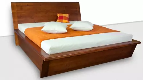 Manželská masivní postel KOMETA