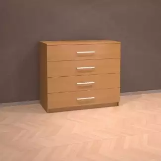 Čtyřzásuvková komoda nebo skříňka na prádlo hloubka 50 cm Ola