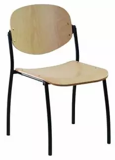 Konferenční židle moderního designu Mia - dřevěná