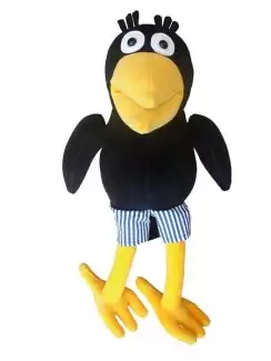 Maňásek z postřiženého froté Kos Oskar