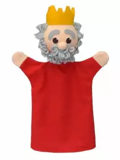 Maňásek o výšce 28 cm Král