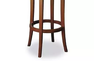 Kulatá barová židle v odstínu olše Mila 670173