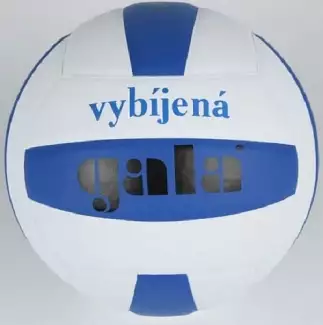 Kvalitní český míč na vybíjenou 4061S