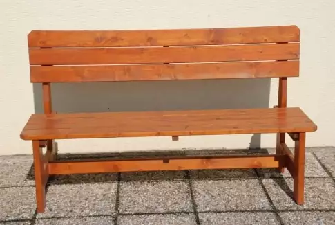 Lakovaná zahradní lavice Z500 - nosnost až 300 kg