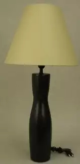 Hedvábná ozdobná lampa Kužel V