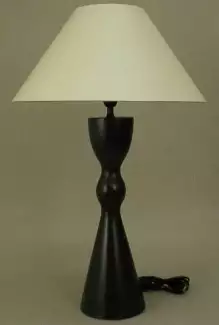 Bílá ozdobná lampa Vanda 47