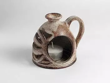 Kvalitní lampička na ruce z užitkové keramiky II