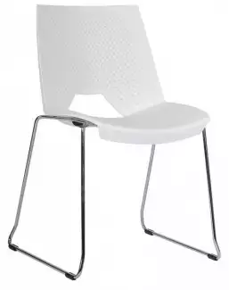 Plastová židle s ližinovou konstrukcí Lastur L