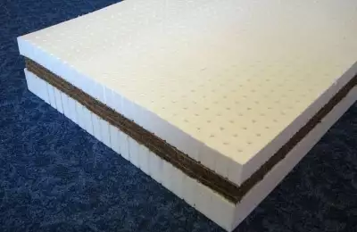 Latexová matrace s kokosovou deskou dvoutuhostní, oboustranná