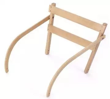 Dřevěná, laťková ohrádka na saně z bukového dřeva