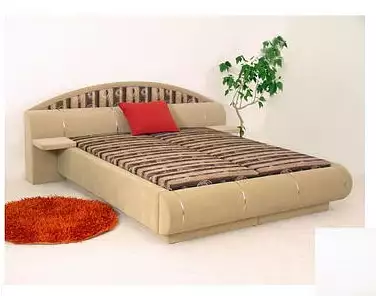 Prokop luxusní manželská postel s lamelovými rošty + matrace