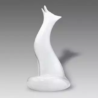 Unikátní ozdobný porcelán dlouhý 10,5 cm Lišák