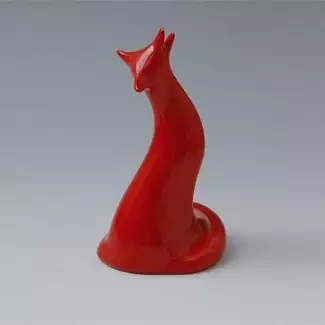 Figurální a ozdobný porcelán 200g Lišák II